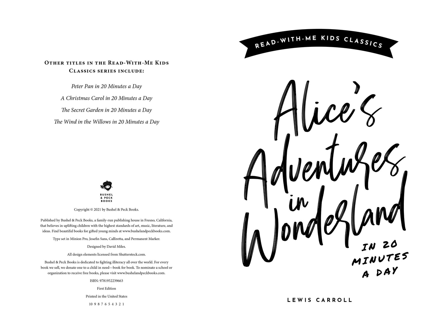 Alice's Adventures in Wonderland in 20 Minutes a Day