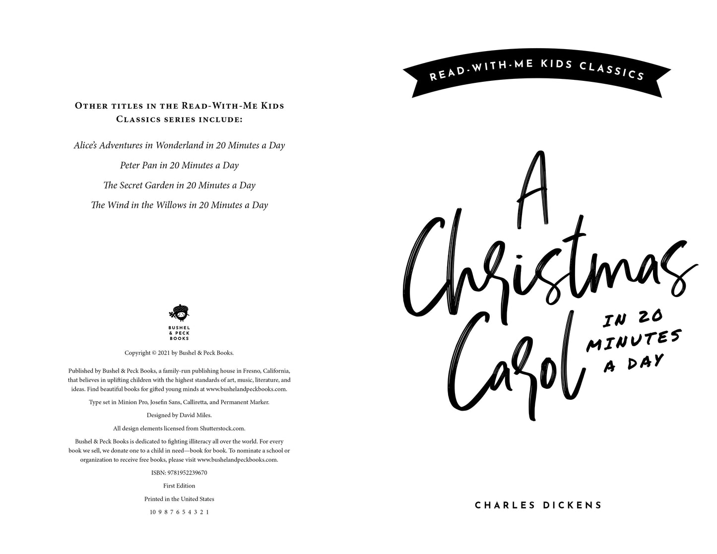 A Christmas Carol in 20 Minutes a Day