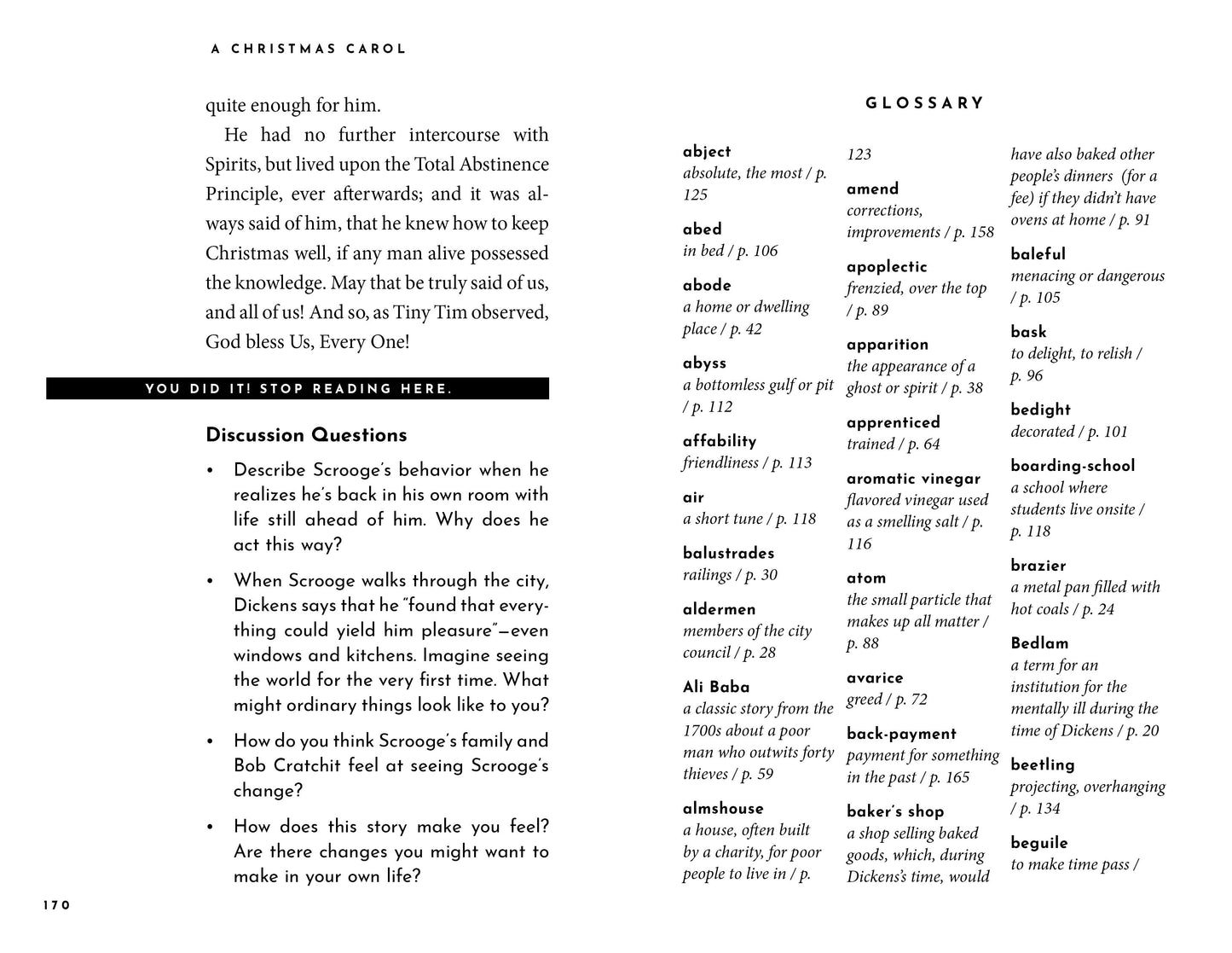 A Christmas Carol in 20 Minutes a Day